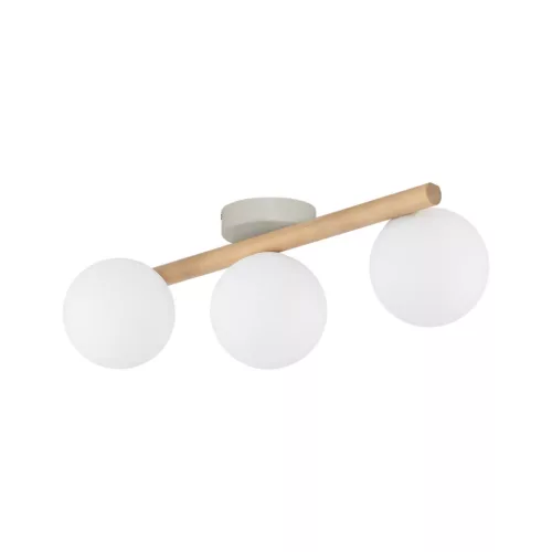 TK LIGHTING 5768 WSTERA Modern Mennyezeti Lámpa Fehér, Faipari G9 IP20