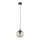 TK LIGHTING 5826 VIBE Glamour Függesztett Lámpa Barna, Fekete E27 IP20
