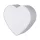 TK LIGHTING 5923 HEART Ernyős Mennyezeti Lámpa Fehér, Szürke E27 IP20