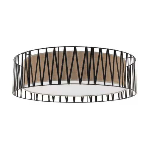 TK LIGHTING 5940 HARMONY Ernyős Mennyezeti Lámpa Bézs, Fehér, Fekete E27 IP20