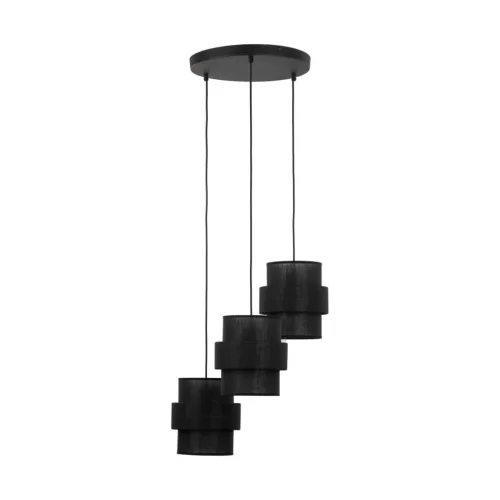 TK LIGHTING 5981 CALISTO Többágú Függesztett Lámpa Fekete E27 IP20