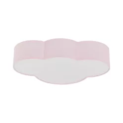   TK LIGHTING 6072 CLOUD Ernyős Mennyezeti Lámpa Fehér, Rózsaszín E27 IP20