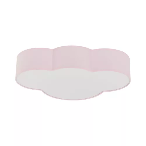 TK LIGHTING 6072 CLOUD Ernyős Mennyezeti Lámpa Fehér, Rózsaszín E27 IP20