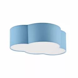   TK LIGHTING 6074 CLOUD Ernyős Mennyezeti Lámpa Fehér, Kék E27 IP20