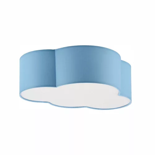TK LIGHTING 6074 CLOUD Ernyős Mennyezeti Lámpa Fehér, Kék E27 IP20