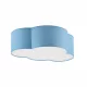 TK LIGHTING 6074 CLOUD Ernyős Mennyezeti Lámpa Fehér, Kék E27 IP20