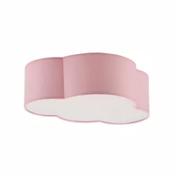   TK LIGHTING 6075 CLOUD Ernyős Mennyezeti Lámpa Fehér, Rózsaszín E27 IP20