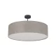 TK LIGHTING 6248 RONDO Ernyős Mennyezeti Lámpa Bézs, Fekete E27 IP20