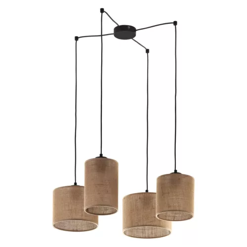 TK Lighting JUTA 6585 Plafonlámpa 4x15W/E27