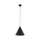TK LIGHTING 6630 CONO Modern Függesztett Lámpa Fekete E27 IP20