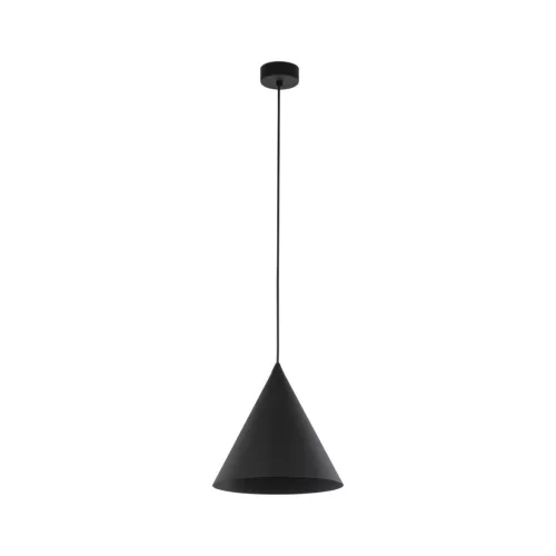 TK LIGHTING 6630 CONO Modern Függesztett Lámpa Fekete E27 IP20