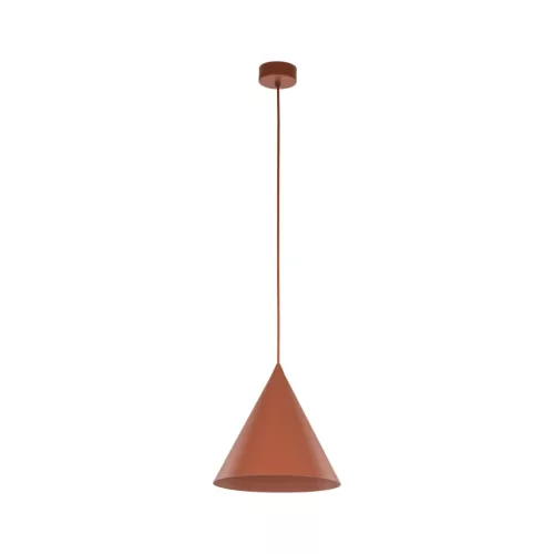 TK LIGHTING 6632 CONO Modern Függesztett Lámpa Téglavörös E27 IP20
