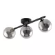 TK LIGHTING 6855 ESTERA Glamour Mennyezeti Lámpa Fekete, Grafit G9 IP20