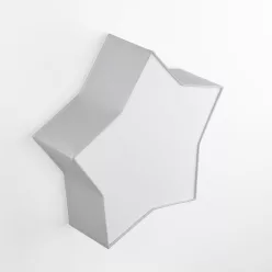   TK LIGHTING 6972 STAR Ernyős Mennyezeti Lámpa Fehér, Szürke E27 IP20