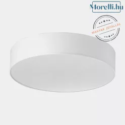 mennyezeti lámpa fehér színű vázzal és textil testtel beltéri használatra tklighting-1581 - moretti.hu
