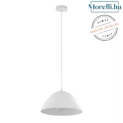 függesztett lámpa fehér színű vázzal és fém testtel beltéri használatra tklighting-3192 - moretti.hu