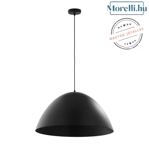 függesztett lámpa fekete színű vázzal és fém testtel beltéri használatra tklighting-6006 - moretti.hu
