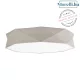 mennyezeti lámpa szürke színű vázzal és textil testtel beltéri használatra tklighting-6196 - moretti.hu