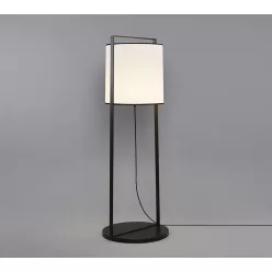 állólámpa fehér színű vázzal és textil testtel beltéri használatra tooy-551-64-c74-white - moretti.hu