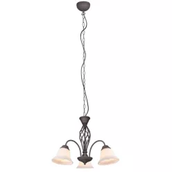 TRIO 101000324 RUSTICA Klasszikus Csillár Réz E14 IP20