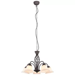 TRIO 101000524 RUSTICA Klasszikus Csillár Réz E14 IP20