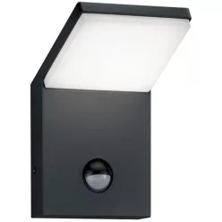   TRIO 221169142 PEARL Fali Lámpa Mozgásérzékelővel Antracit LED IP44
