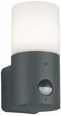 TRIO 222260142 HOOSIC Fali Lámpa Mozgásérzékelővel Antracit E27 IP44