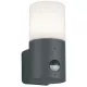 TRIO 222260142 HOOSIC Fali Lámpa Mozgásérzékelővel Antracit E27 IP44