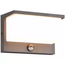   TRIO 240969142 NESTOS Fali Lámpa Mozgásérzékelővel Antracit LED IP44