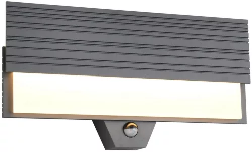 TRIO 247069142 MARIZA Fali Lámpa Mozgásérzékelővel Antracit LED IP44