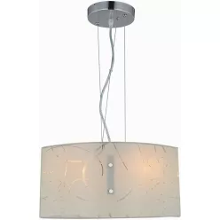   TRIO 304400201 SPIRELLI Ernyős Függesztett Lámpa Fehér E27 IP20