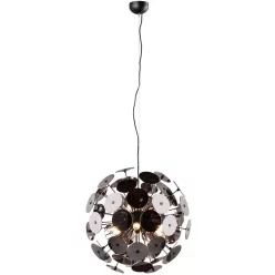   TRIO 309900657 DISCALGO Glamour Függesztett Lámpa Fekete E14 IP20