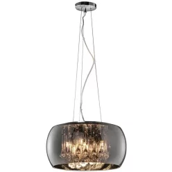   TRIO 311210506 VAPORE Modern Függesztett Lámpa Ezüst G9 IP20
