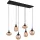 TRIO 317000613 LUMINA Többágú Függesztett Lámpa Fekete E14 IP20