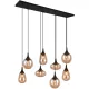 TRIO 317000813 LUMINA Többágú Függesztett Lámpa Fekete E14 IP20