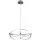 TRIO 321210107 CHARIVARI Modern Led Függesztett Lámpa Ezüst LED IP20