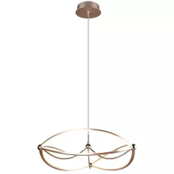   TRIO 321210108 CHARIVARI Modern Led Függesztett Lámpa Arany LED IP20