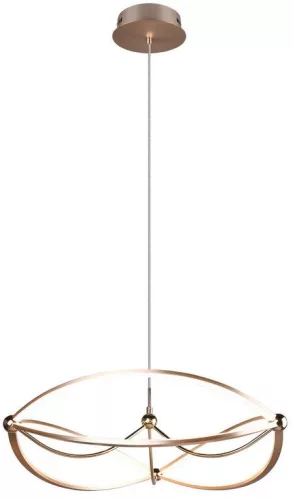 TRIO 321210108 CHARIVARI Modern Led Függesztett Lámpa Arany LED IP20