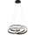 TRIO 326210132 YARA Modern Led Függesztett Lámpa Fekete LED IP20