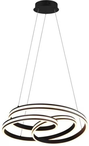 TRIO 326210132 YARA Modern Led Függesztett Lámpa Fekete LED IP20