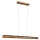 TRIO 326610232 DEACON Modern Led Függesztett Lámpa Fekete, Sötét Fa, Világos Fa LED IP20