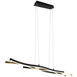   TRIO 341210308 BLAZE Modern Led Függesztett Lámpa Arany LED IP20