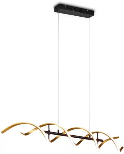 TRIO 341810208 SEQUENCE Modern Led Függesztett Lámpa Arany LED IP20