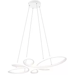   TRIO 345619131 FLY Modern Led Függesztett Lámpa Fehér LED IP20