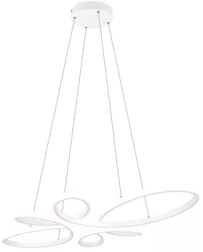 TRIO 345619131 FLY Modern Led Függesztett Lámpa Fehér LED IP20