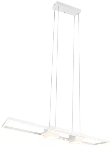 TRIO 347710431 ALBANY Modern Led Függesztett Lámpa Fehér LED IP20