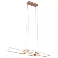   TRIO 347710465 ALBANY Modern Led Függesztett Lámpa Barna LED IP20