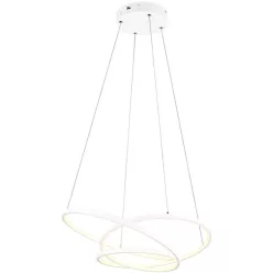   TRIO 349110131 DARVIN Modern Led Függesztett Lámpa Fehér LED IP20