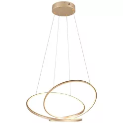   TRIO 349119179 DARVIN Modern Led Függesztett Lámpa Arany LED IP20