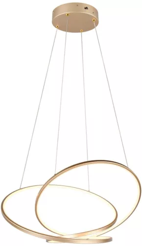 TRIO 349119179 DARVIN Modern Led Függesztett Lámpa Arany LED IP20